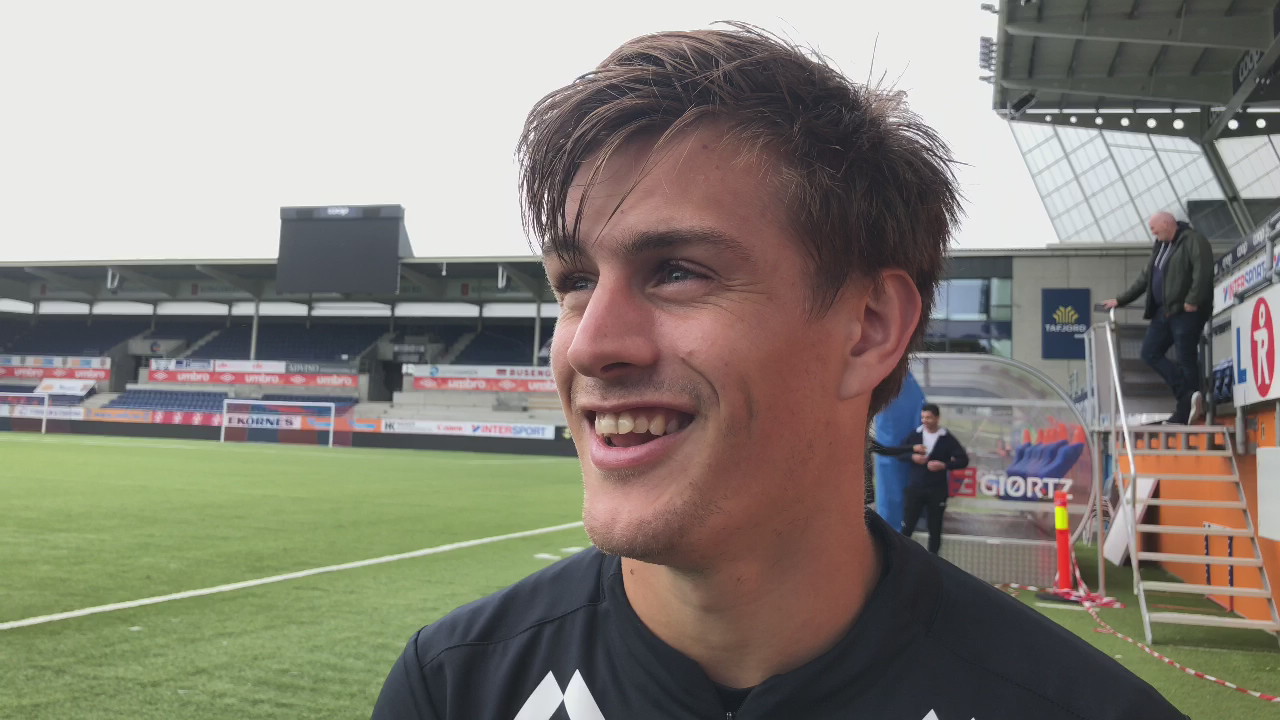 Sigurd før kampen mot Mjøndalen